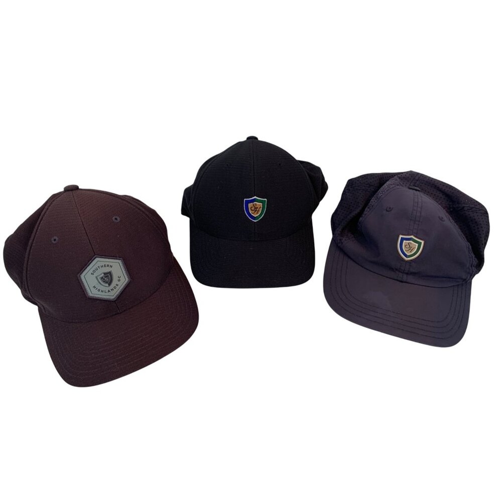 Lof of 3 Golf Caps S/M Southern Highland Travis Mathew American Needle GUC Mesh